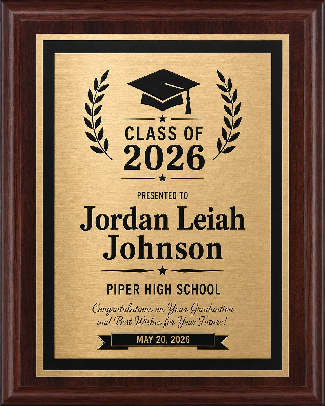 Graduation Plaques
