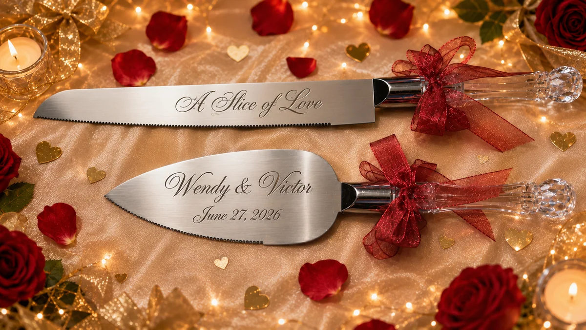 Personalized wooden wedding keychains